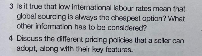 3 Is it true that low international labour rates
