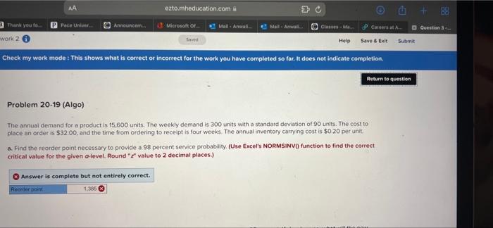 AA ozto.mheducation.com 2 Pacie Univer Announcem.