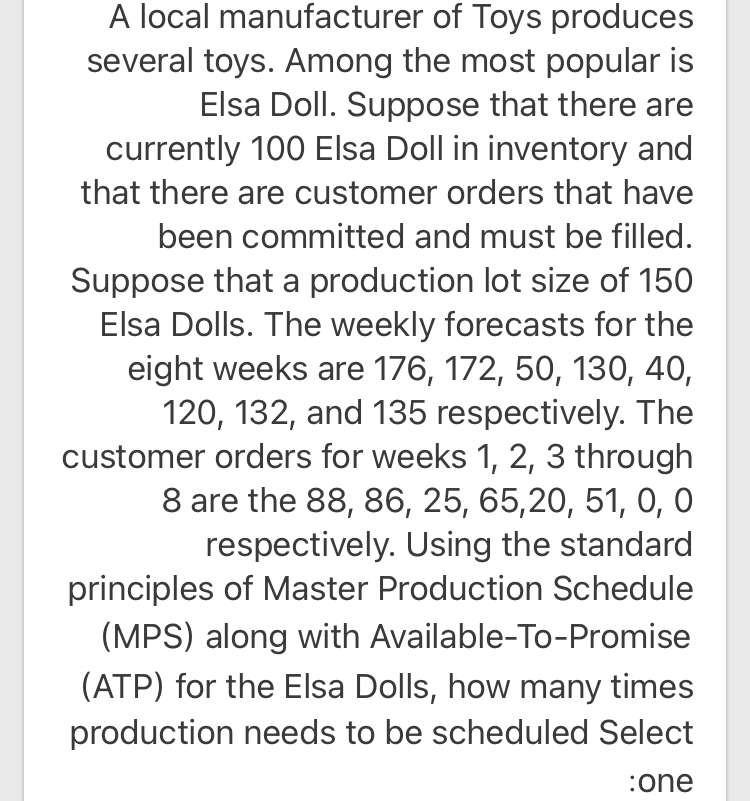 A process that is assumed to be in control with