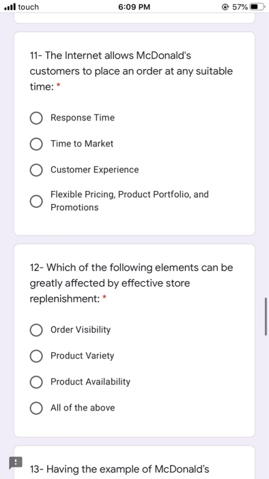 Il touch 6:08 PM @ 1 57% docs.google.com