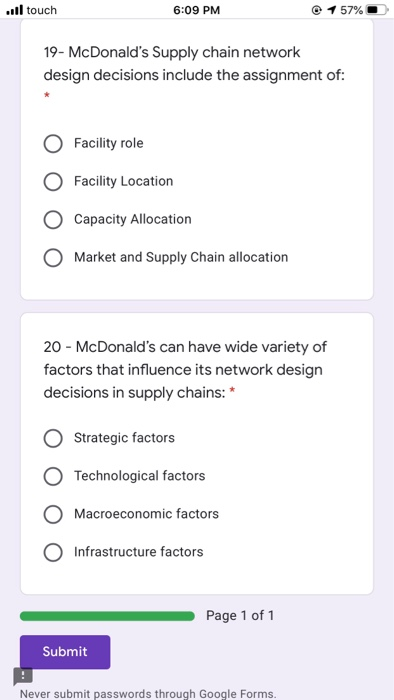 Il touch 6:08 PM @ 1 57% docs.google.com