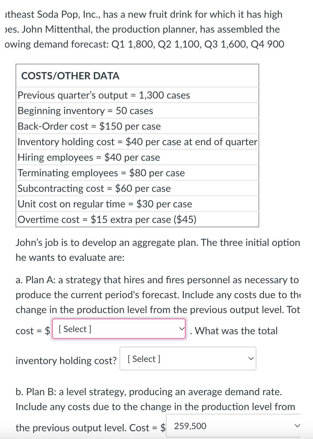 please answer from the answer options shown
