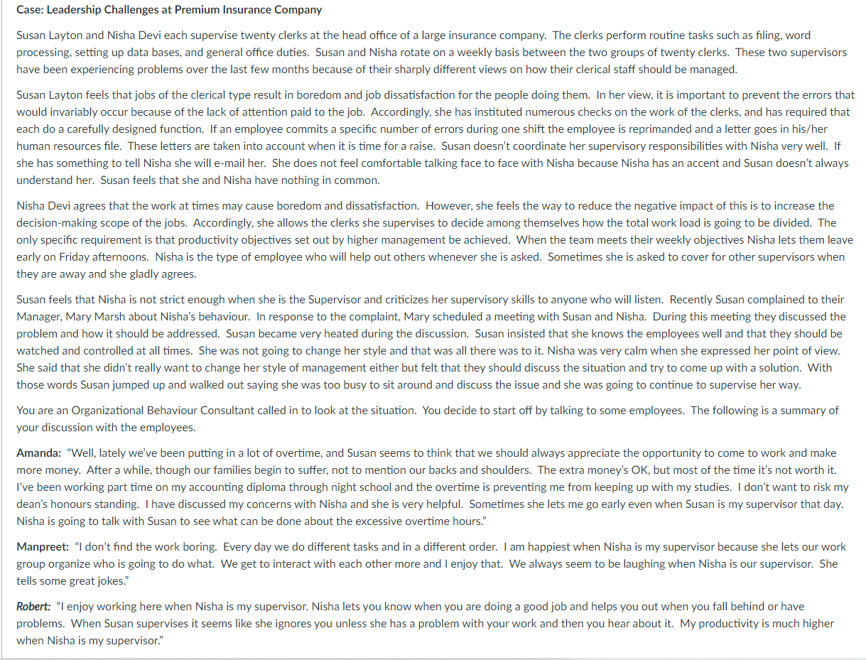 Ob Case study .1 According to the text, people