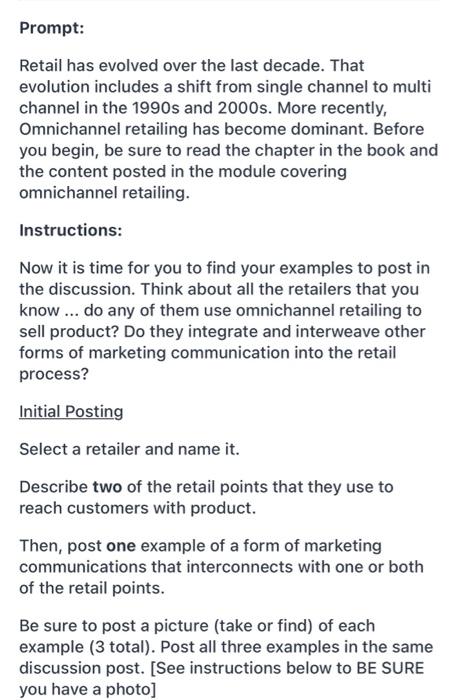 Prompt: Retail has evolved over the last decade.