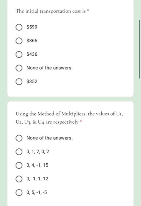 Consider the following example. The following LP