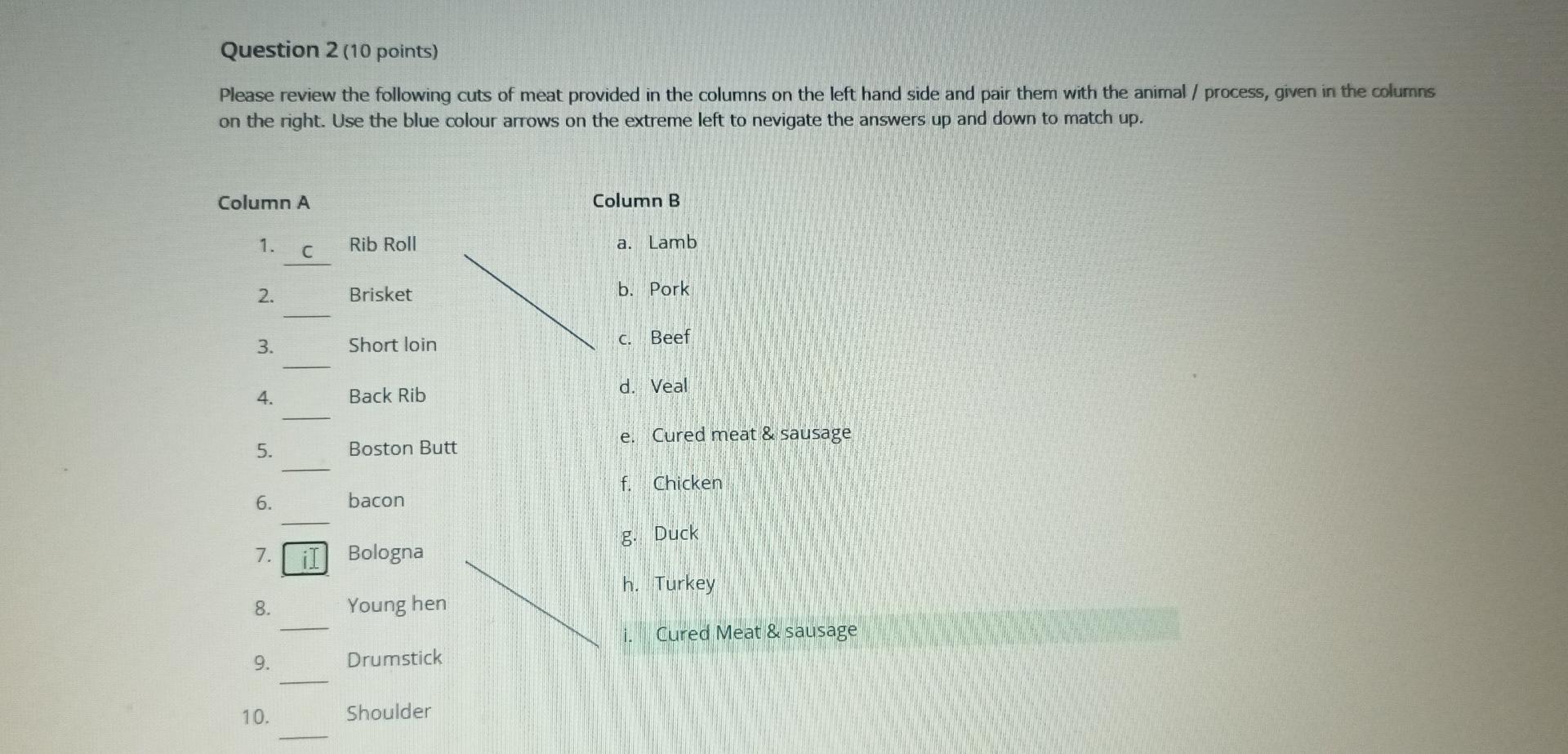 please answer me asap Question 2 (10 points)