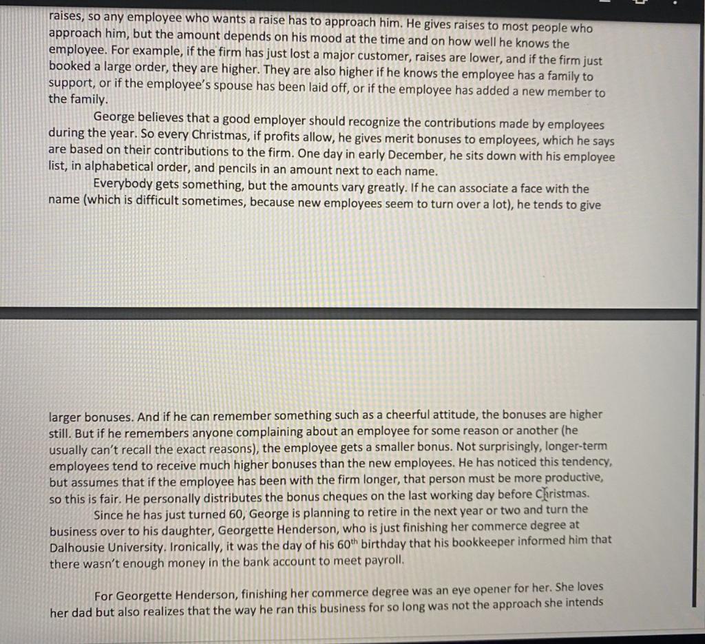 BACKGROUND INFORMATION Several elements must be