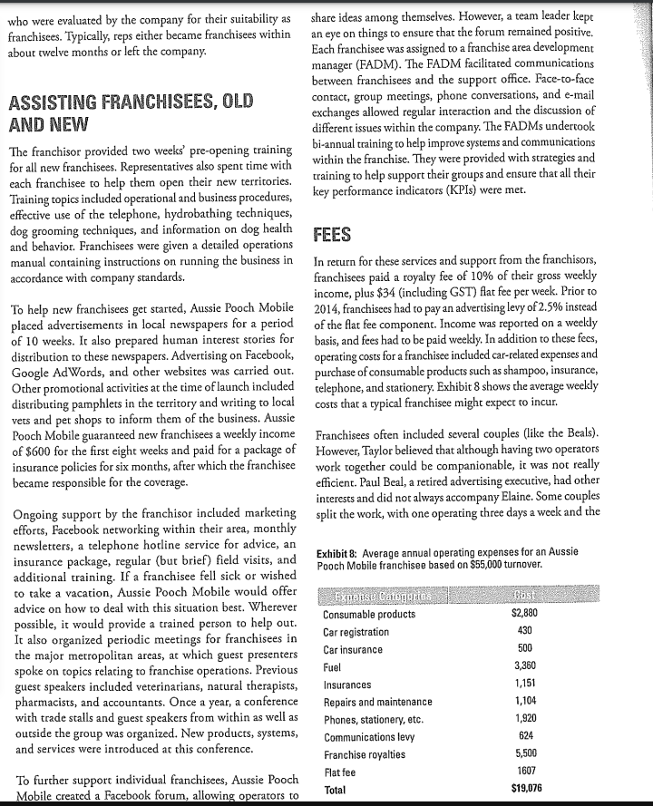 Read the case study below QUESTION Compare and