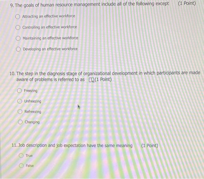 5. Two of the most common reasons for resistance