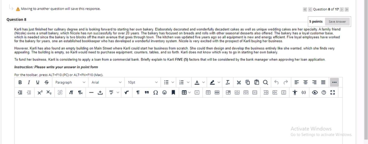 FAST PLESS A Moving to another question will save