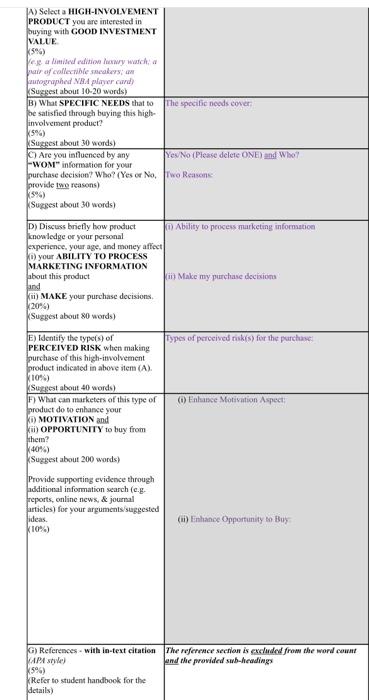 All Questions Thanks A) Select a HIGH-INVOLVEMENT