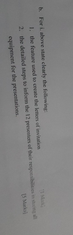 QUESTION 1 is Compulsory 30 MARKS You have been