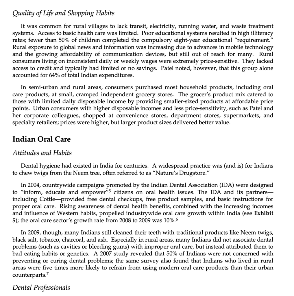 Read the case and answer the following questions