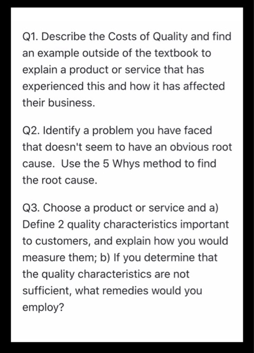 Please answer the Question 3rd. And, provide the