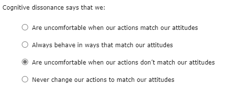 The ABC Model of an Attitude Component Measured