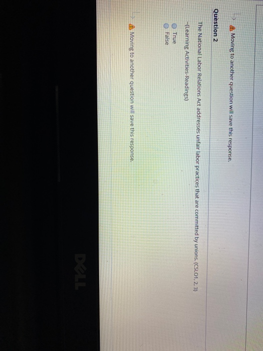 A Moving to another question will save this