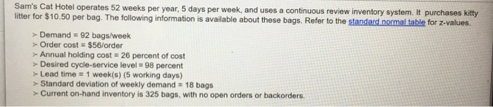 a.what is the EOQ and the average time in between