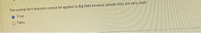 The central limit theorem cannot be applied to