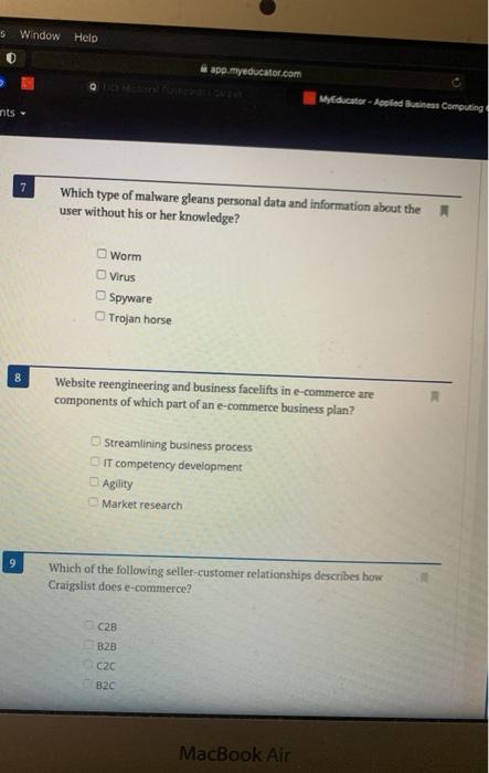 please answer all the 10 questions Contents