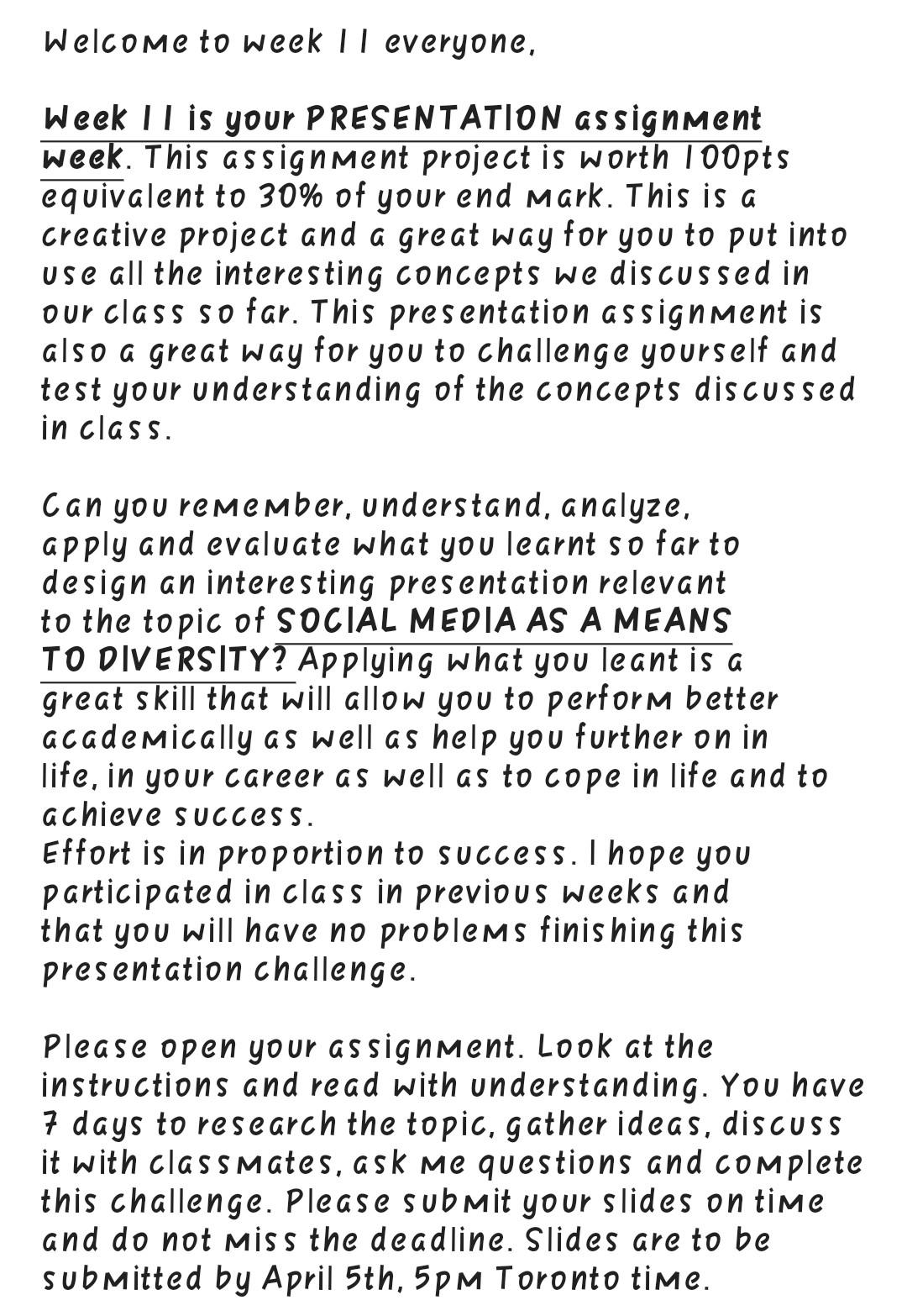 please do it as soon as possible. with each and