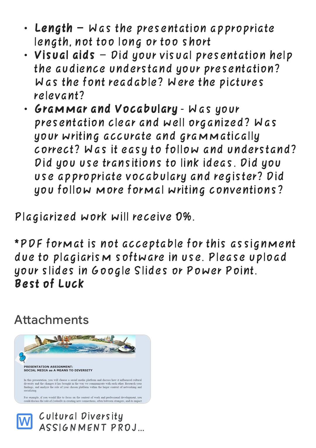 please do it as soon as possible. with each and