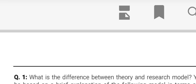 a Q. 1: What is the difference between theory and