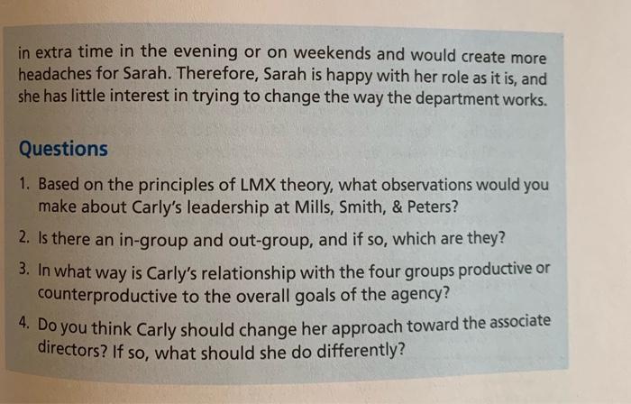 Please answer questions 1 & 4 2) Case 7.1 : His