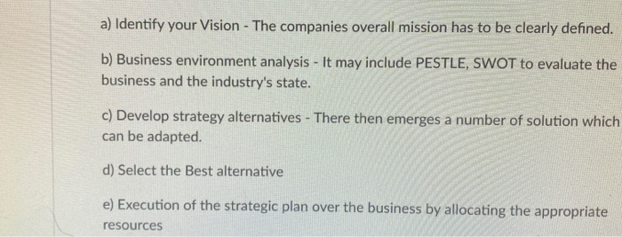 which factor is the most important a) Identify