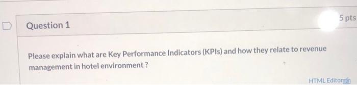 Please explain what are Key Performance