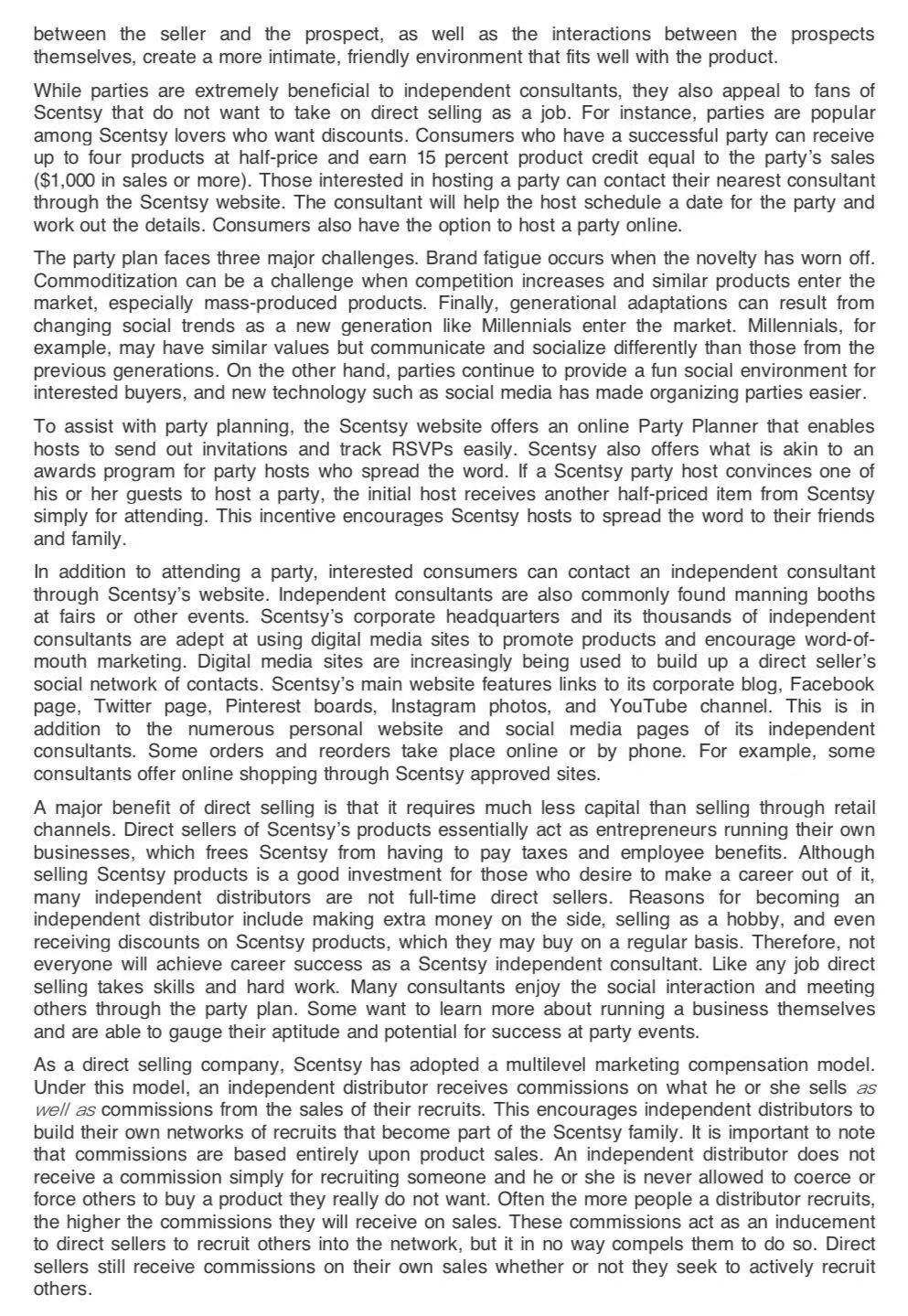 product and felt like with the right business