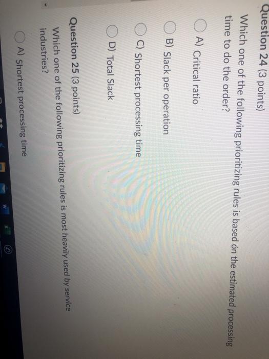 Question 14 (3 points) Saved The author pointed