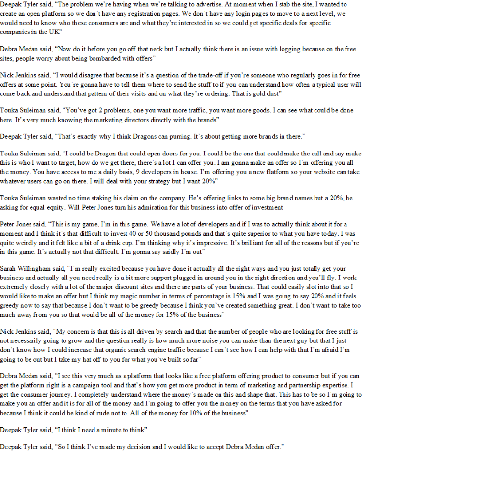 USE ONLY INFORMATION BELOW TO WRITE A PARAGRAPH