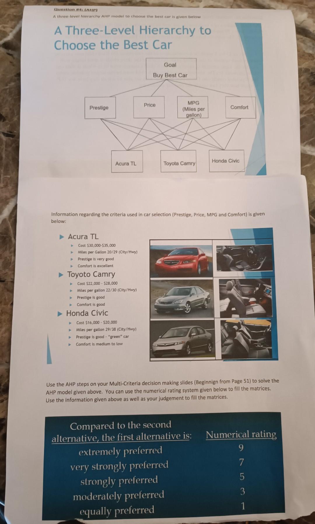 operation research decision analysis i need clear