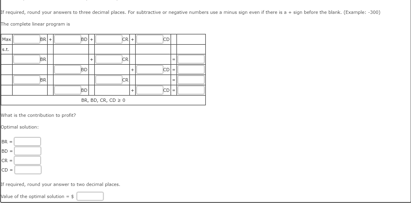 how to find optimal solution? Problem 9-13