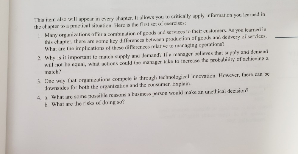 all questions This item also will appear in every