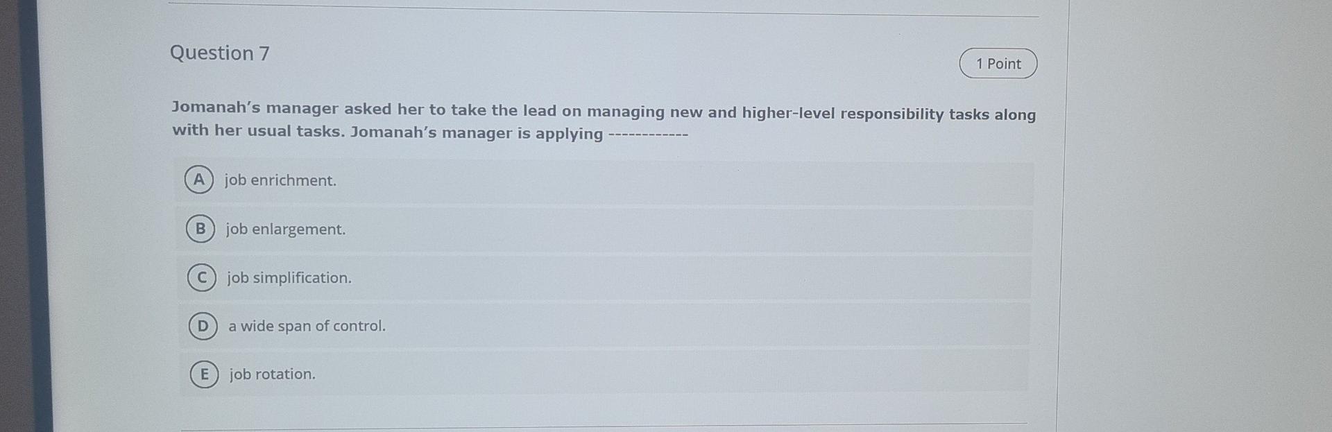 Question 1 1 Point Each day a computer engineer