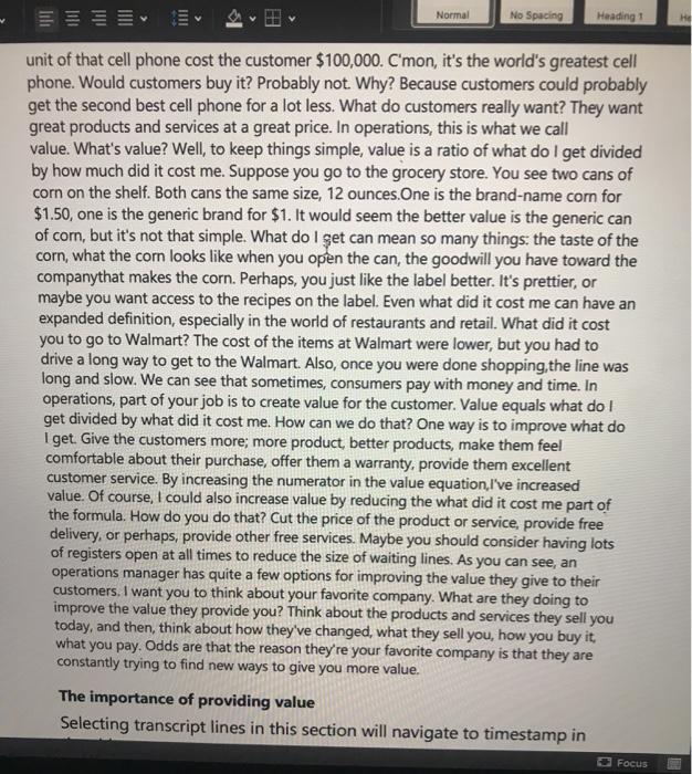 please summarize each topic + write an