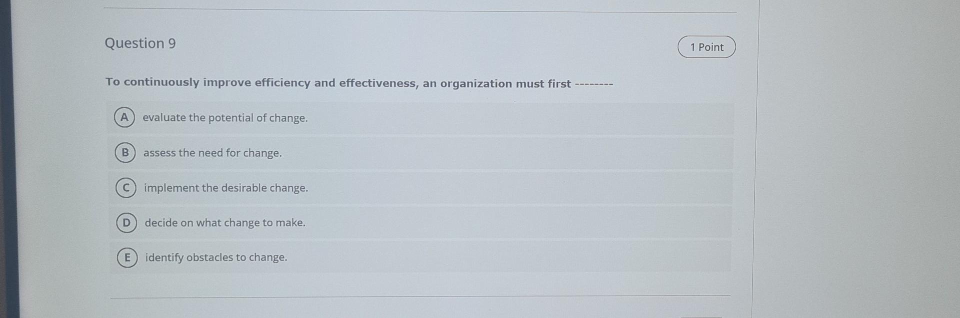 Question 1 1 Point Each day a computer engineer