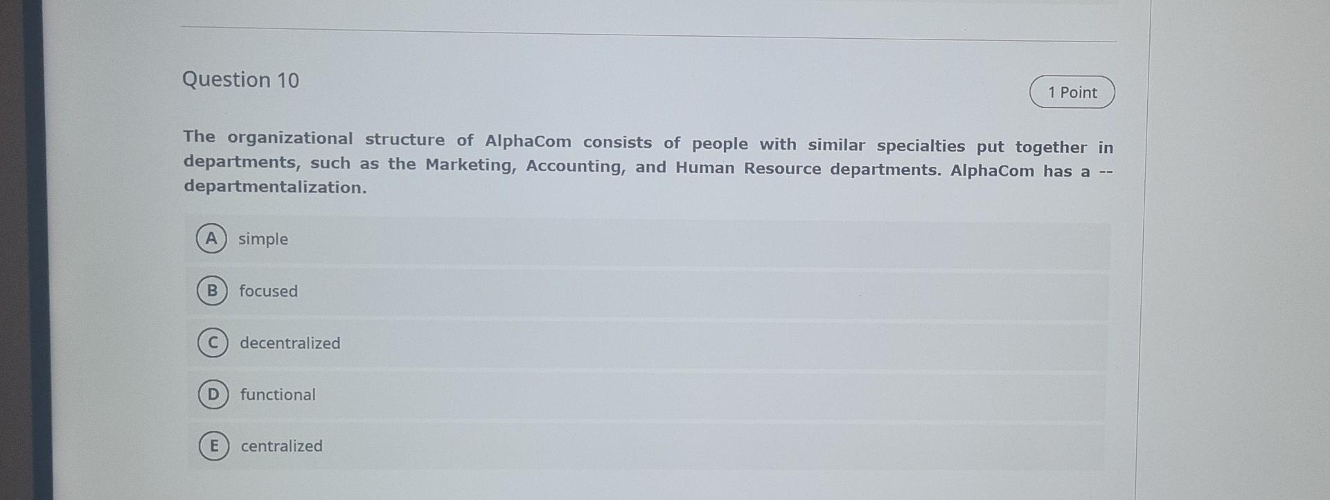 Question 1 1 Point Each day a computer engineer