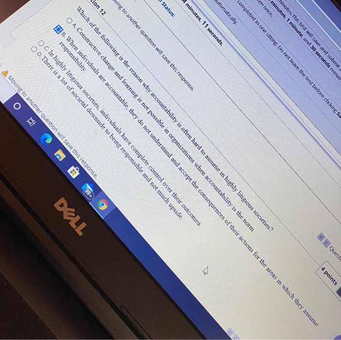 selected answer is wrong Questo < < ninutes. This