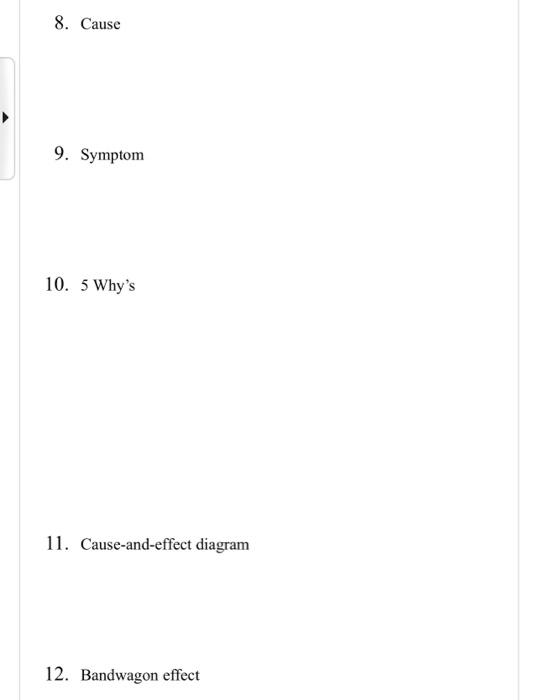 BMGT 2302 Define the terms: 1. Problem 2. Issue