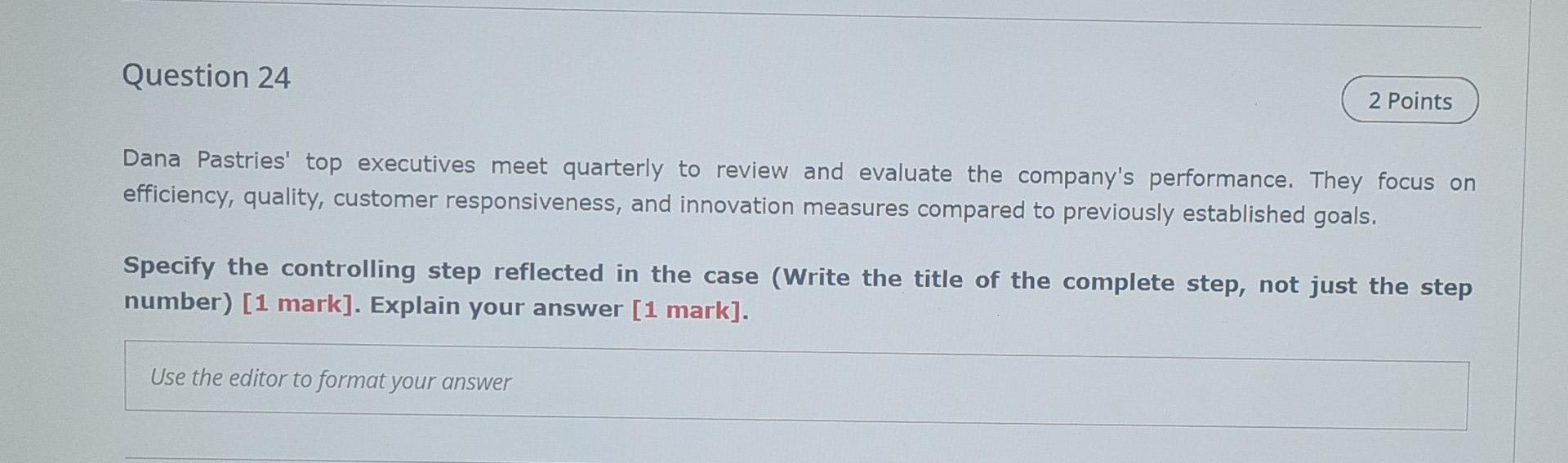 Question 1 1 Point Each day a computer engineer