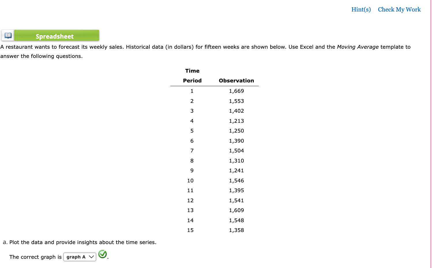 Please help me!! Hint(s) Check My Work B
