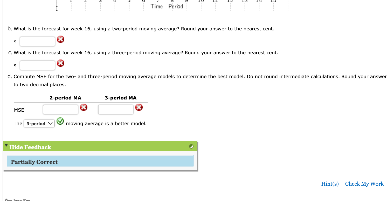 Please help me!! Hint(s) Check My Work B
