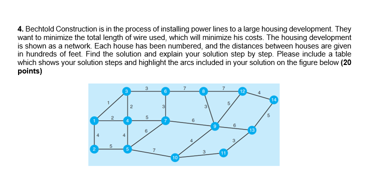 4. Bechtold Construction is in the process of