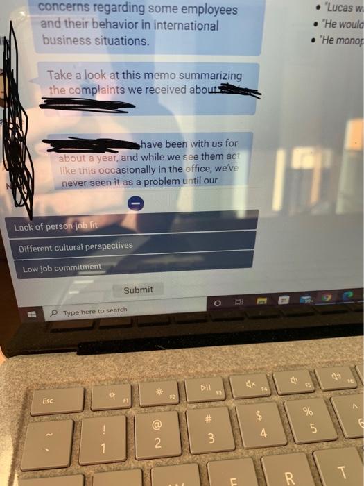 answer the question below thank you :) welcome