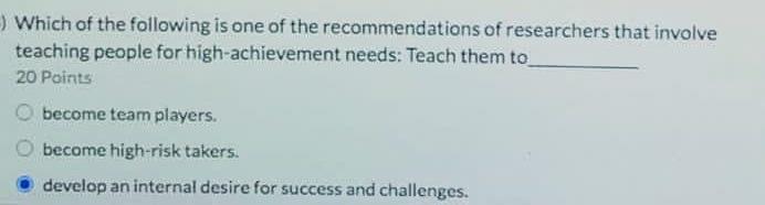 -) Which of the following is one of the