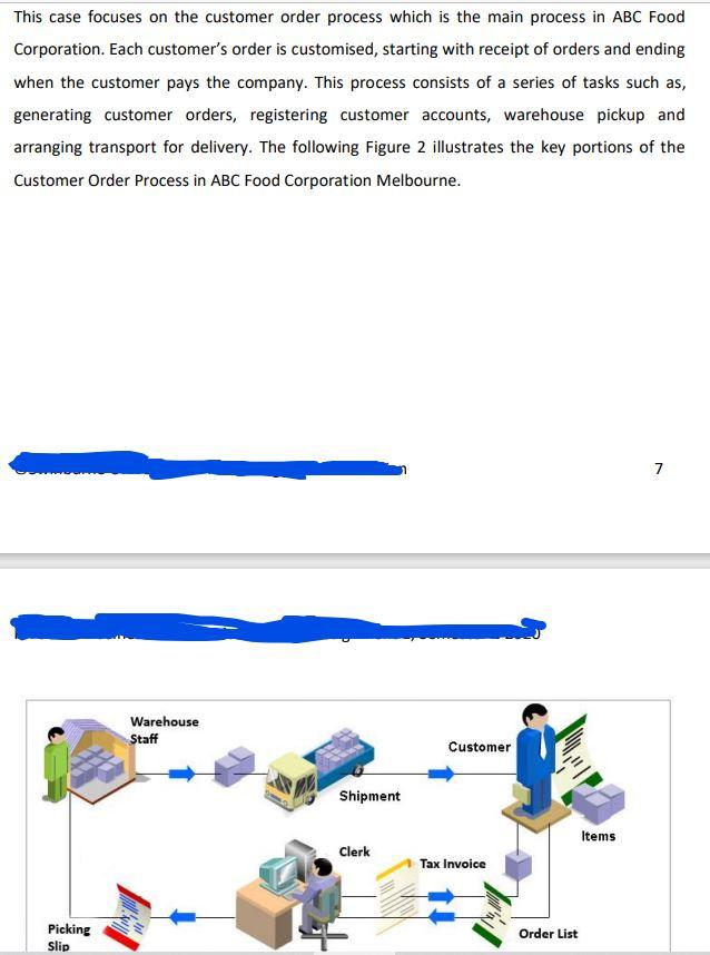 Case study (above) Description - The current