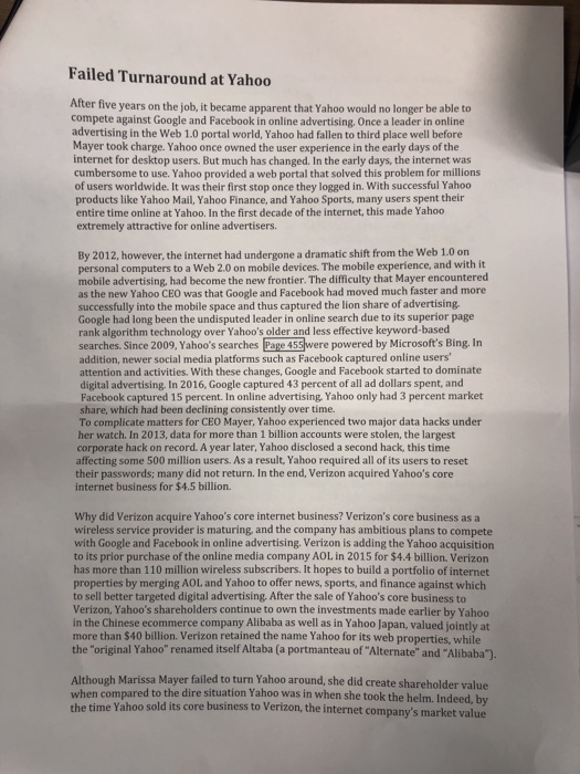 2.) Write on the importance of creating a