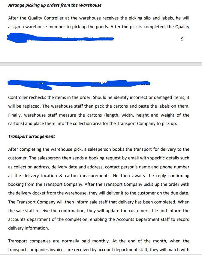 Case study (above) Description - The current